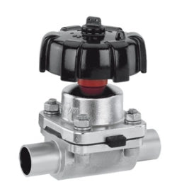 Diaphragm Valve, Manual (2" Clamp X Weld)